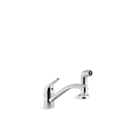 Kohler Jolt Swing Spout W/ Side Spray 30614-CP